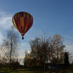 Let balónem z Konopiště