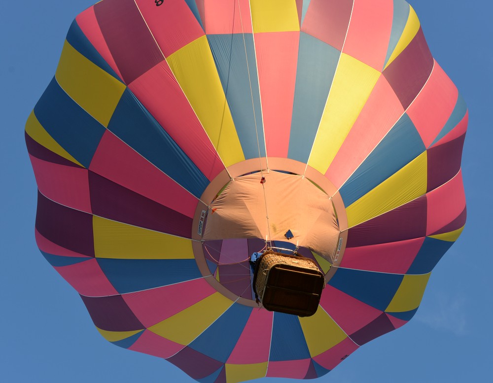 Let balónem z Konopiště